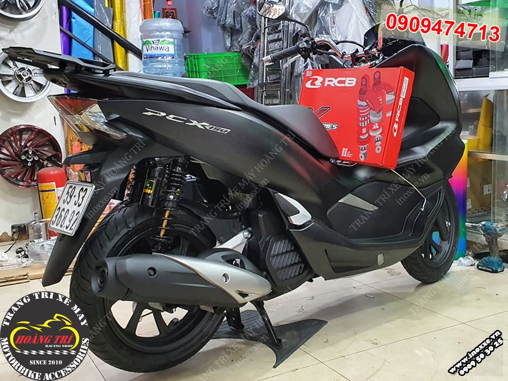 Phuộc RCB VD Series ti phuộc vàng cho xe PCX 2018